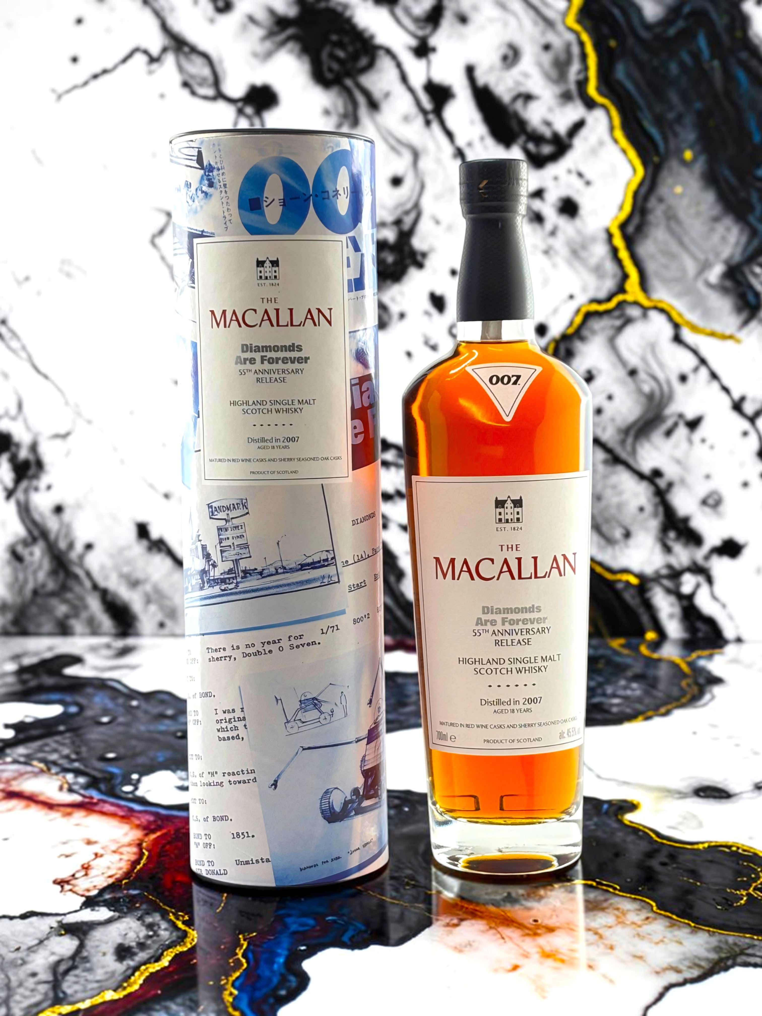 The Macallan Diamonds Are Forever 55th | Midnight Whiskey