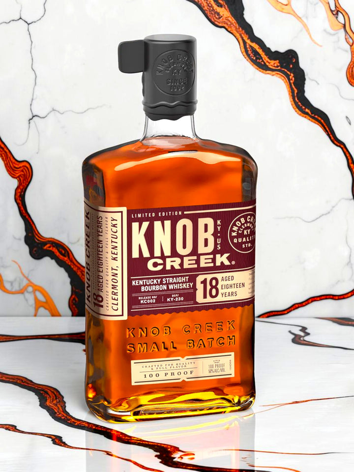 Knob Creek 18 Year Old Kentucky Straight Bourbon Whiskey — Limited Release, 100 Proof