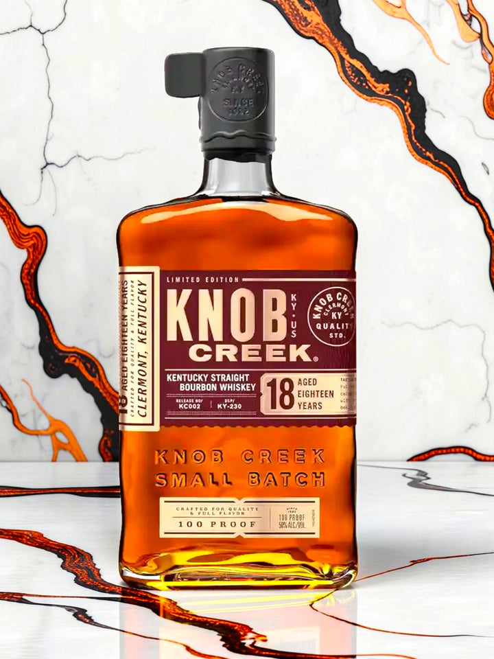 Knob Creek 18 Year Old Kentucky Straight Bourbon Whiskey — Limited Release, 100 Proof
