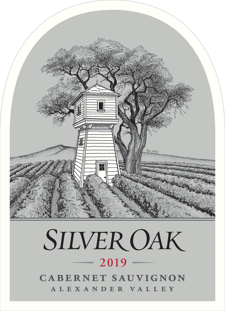 Silver Oak Alexander Valley Cabernet Sauvignon 2019 — Sonoma County, American Oak Aged