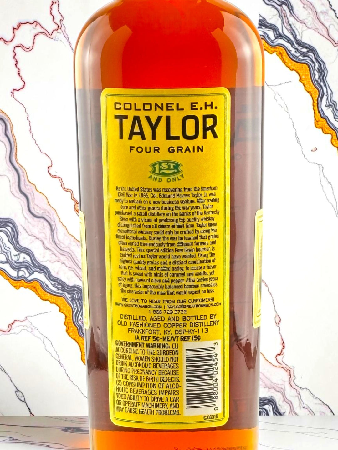 Colonel E.H. Taylor, Jr. Four Grain Kentucky Straight Bourbon — 12 Year, 100 Proof