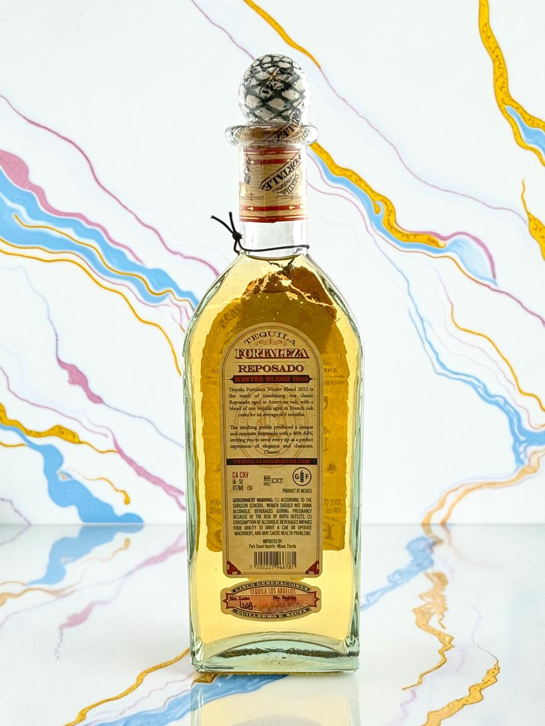 Tequila Fortaleza Reposado Winter Blend 2025 — Limited Annual Release, 92 Proof