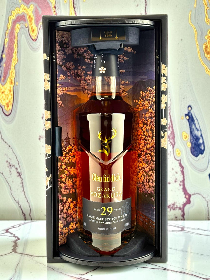 Glenfiddich Grand Yozakura 29 Year Old Single Malt Scotch Whisky — Japanese Ex-Awamori Cask Finished, Limited Edition