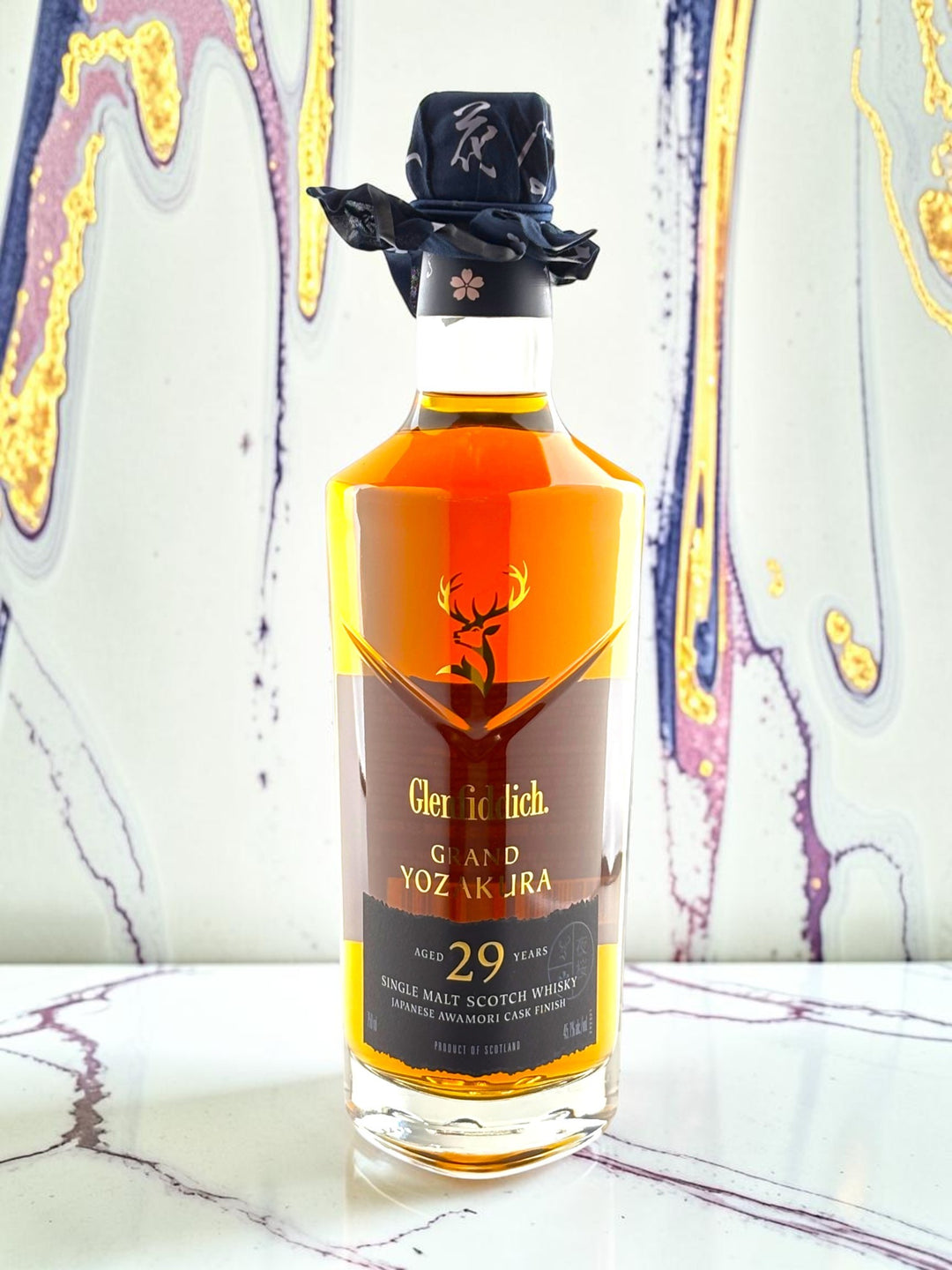 Glenfiddich Grand Yozakura 29 Year Old Single Malt Scotch Whisky — Japanese Ex-Awamori Cask Finished, Limited Edition
