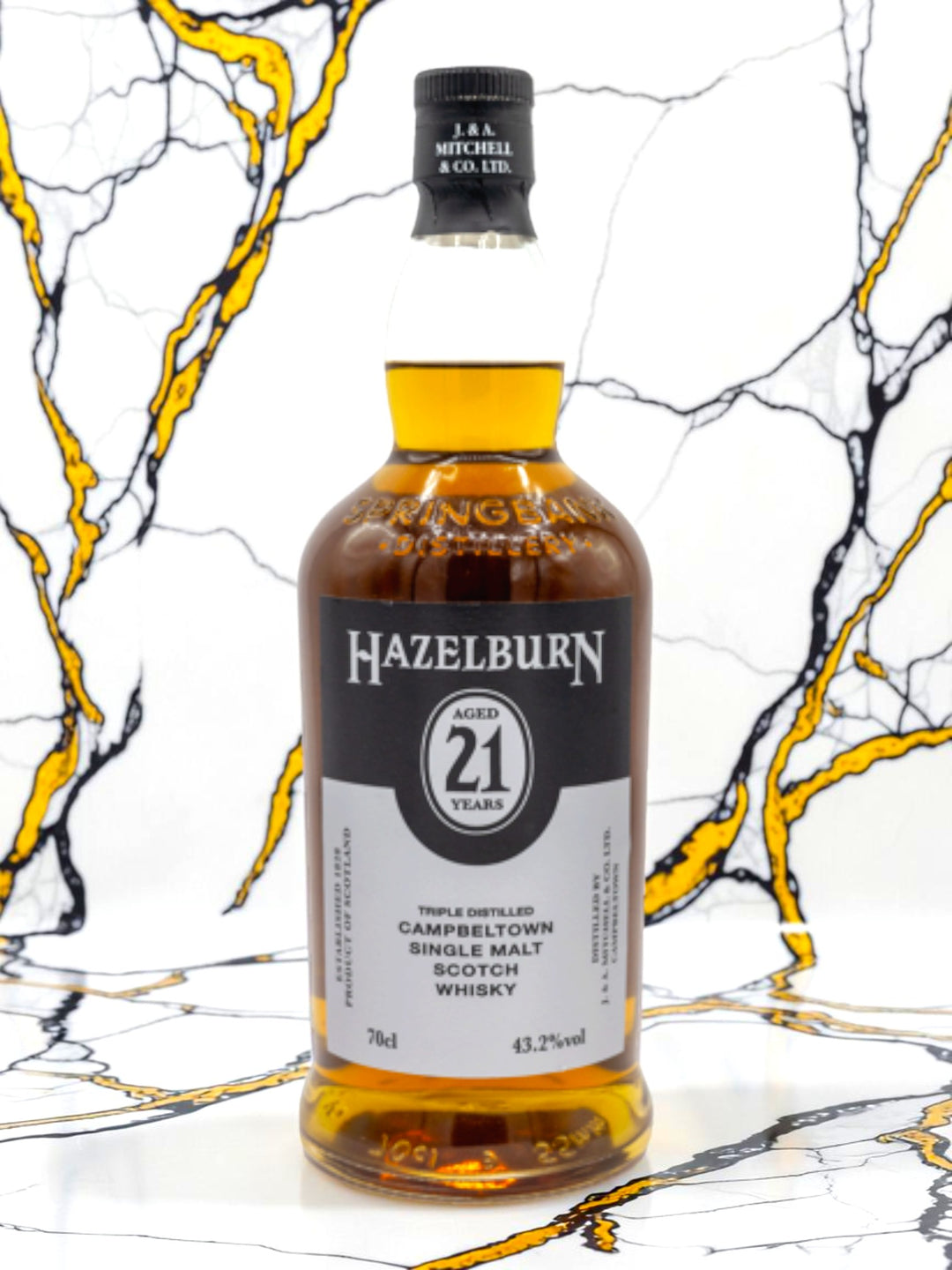 Hazelburn 21 Year Old Single Malt Scotch Whisky — Springbank Distillery, Campbeltown