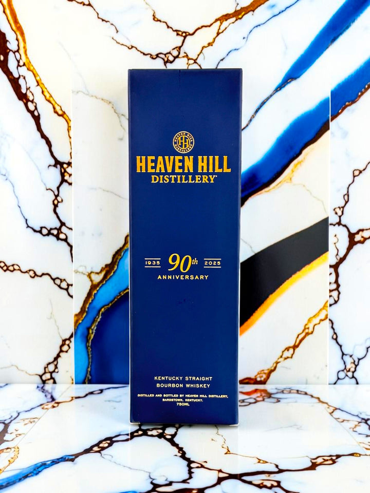 Heaven Hill Distillery 90th Anniversary 9 Year Old Kentucky Straight Bourbon Whiskey — Limited Release, 107 Proof