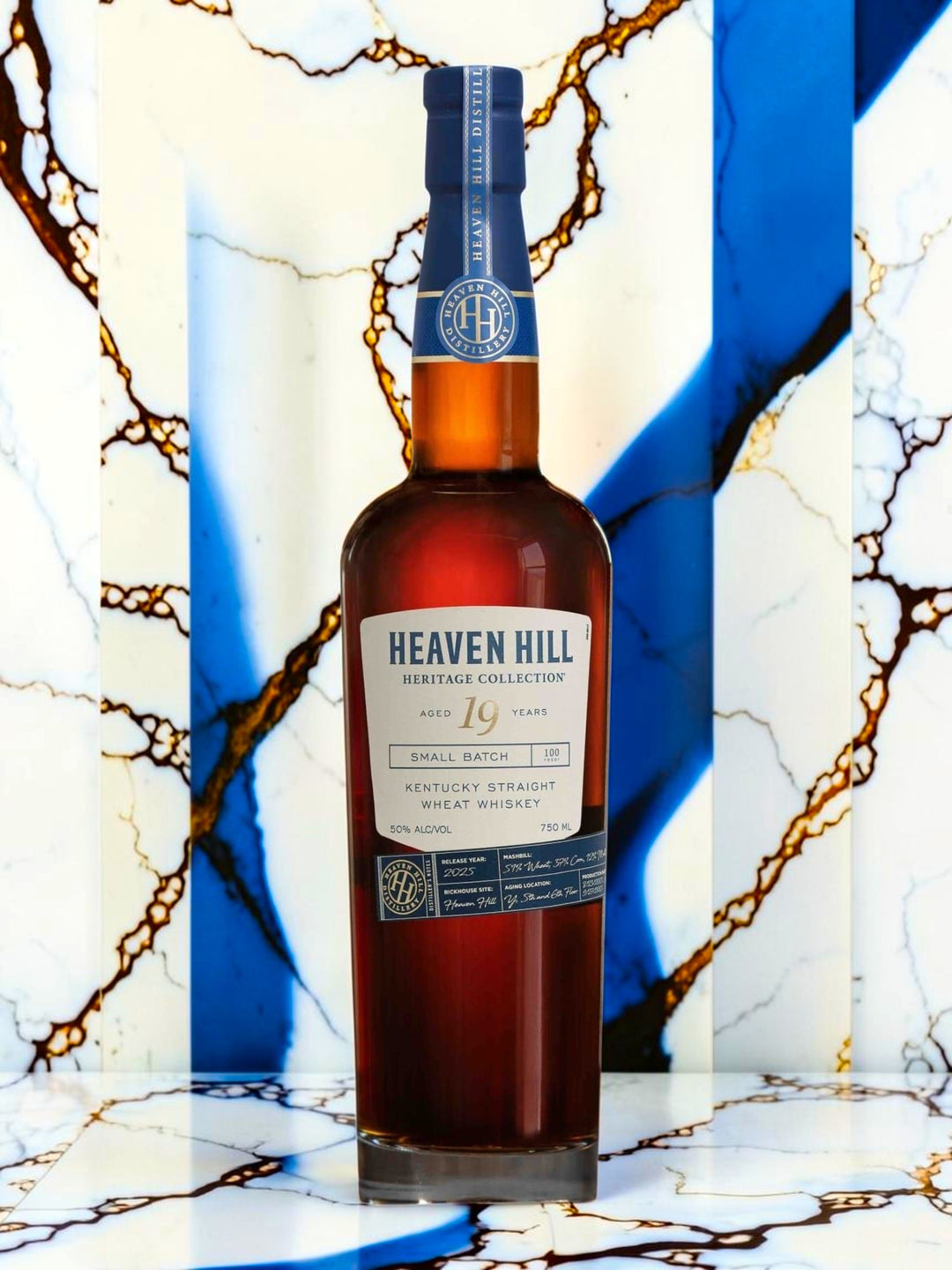 Heaven Hill Heritage Collection 19 Year Old Kentucky Straight Wheat Whiskey — 2025 Release, 100 Proof Bottled-in-Bond