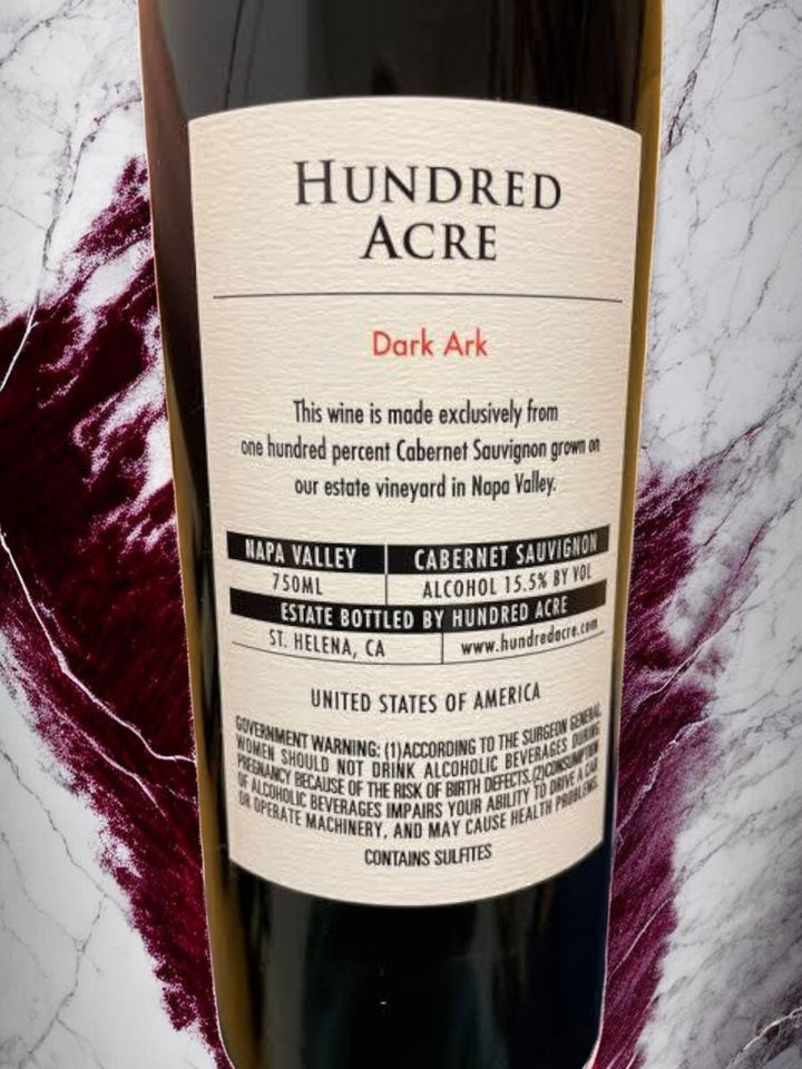 Hundred Acre "Ark Vineyard" Cabernet Sauvignon 2021 — Napa Valley, Single Vineyard