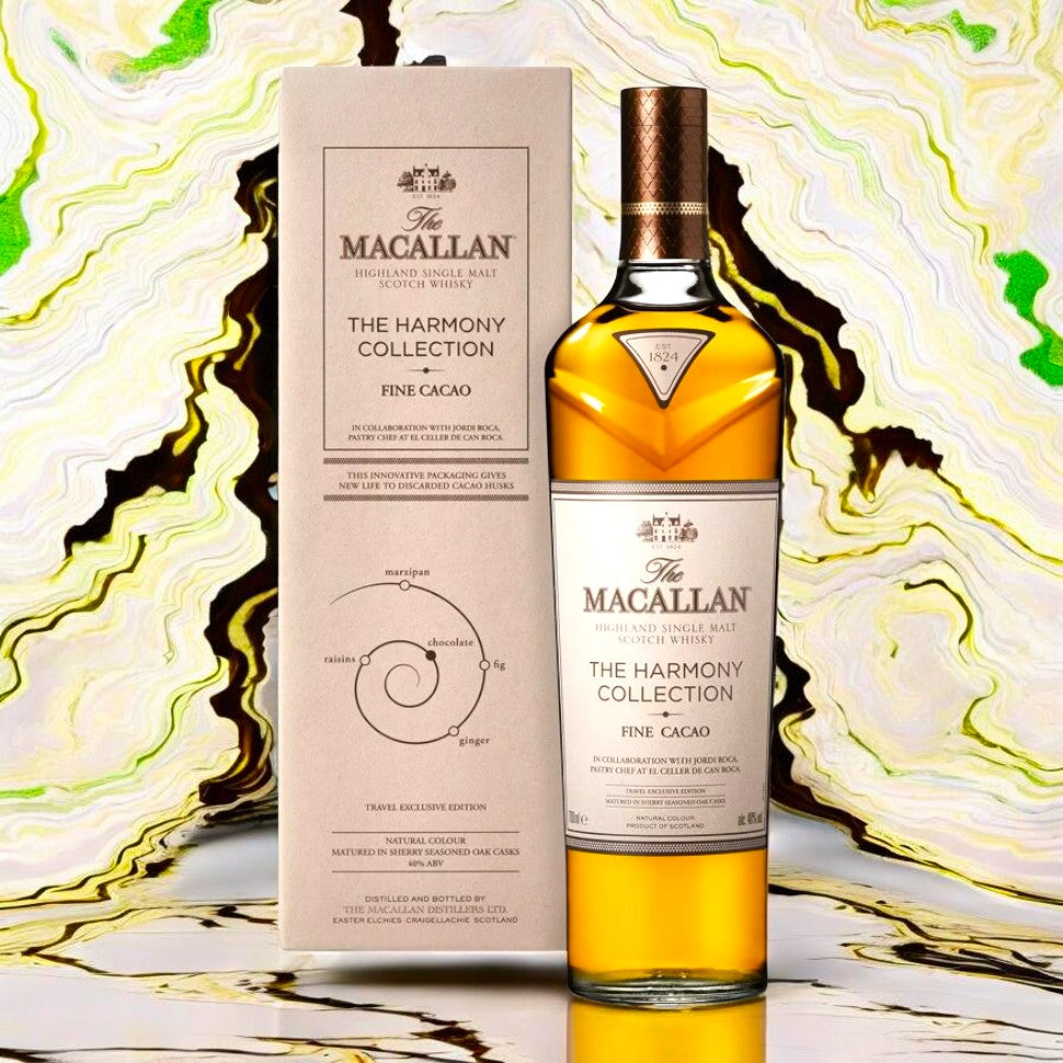 The Macallan Harmony Collection Fine Cacao Highland Single Malt Scotch Whisky — 2022 Travel Retail Release, 88 Proof