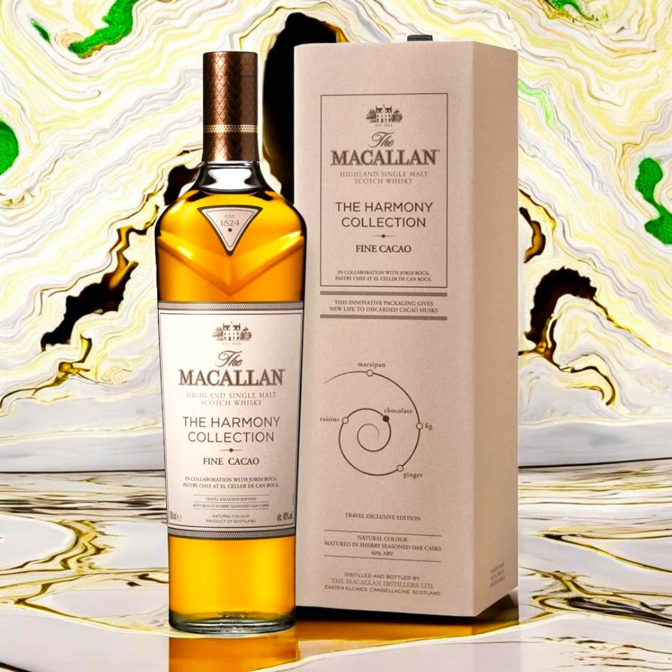 The Macallan Harmony Collection Fine Cacao Highland Single Malt Scotch Whisky — 2022 Travel Retail Release, 88 Proof