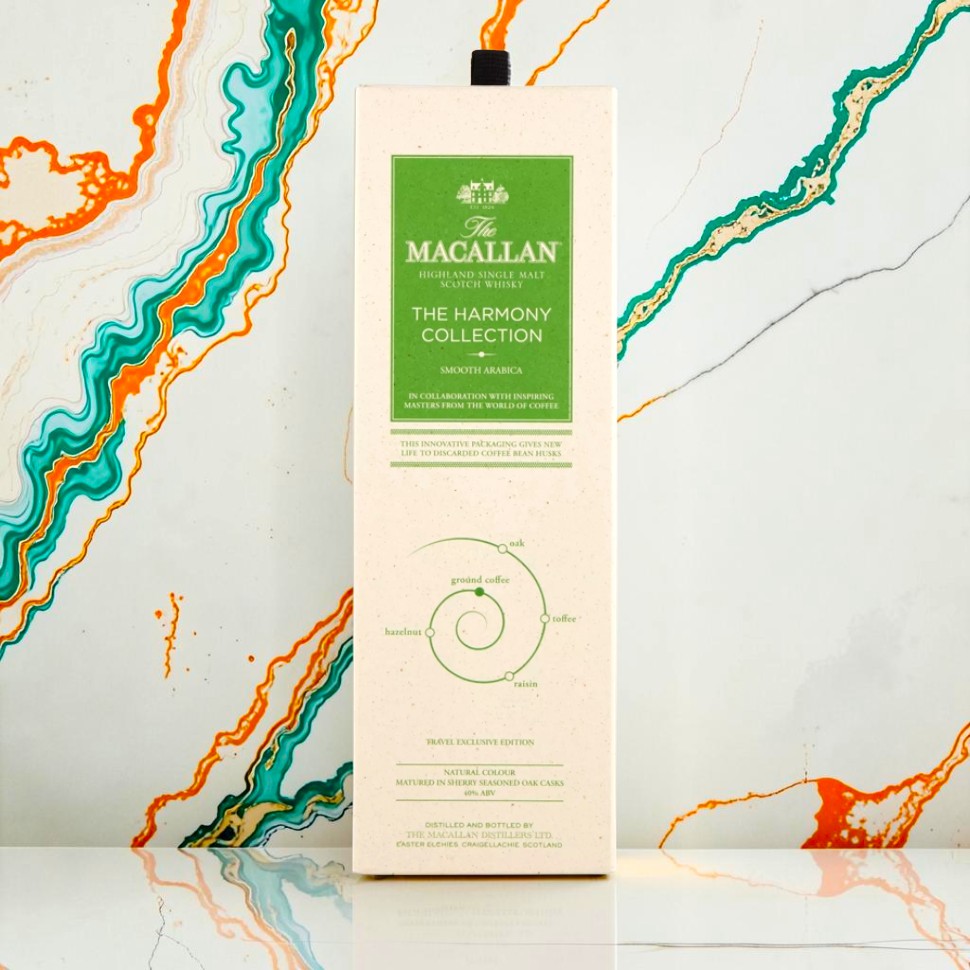 The Macallan Harmony Collection Smooth Arabica Highland Single Malt Scotch Whisky — 2022 Travel Retail Release, 80 Proof