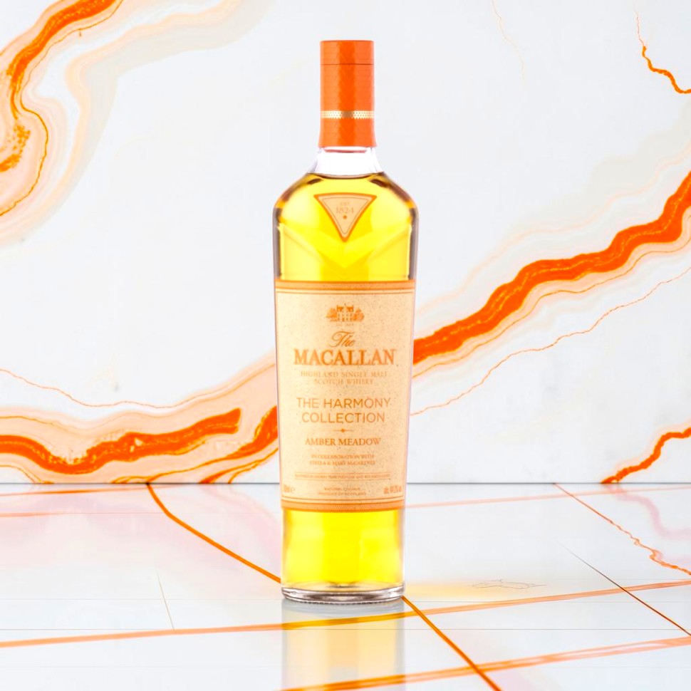 The Macallan Harmony Collection Amber Meadow Highland Single Malt Scotch Whisky — 2023 Travel Retail Release, 80 Proof