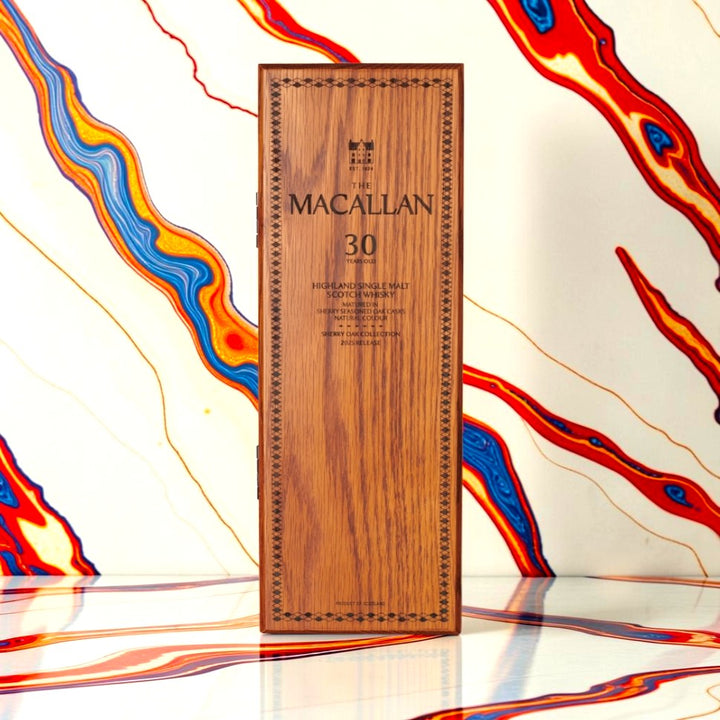 The Macallan 30 Year Old Double Cask Highland Single Malt Scotch Whisky — American and European Sherry Oak