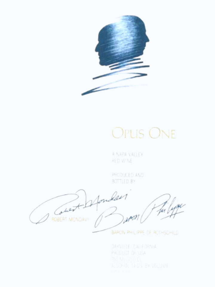 Opus One 2021 — Napa Valley Bordeaux Blend, Mondavi-Rothschild Joint Venture