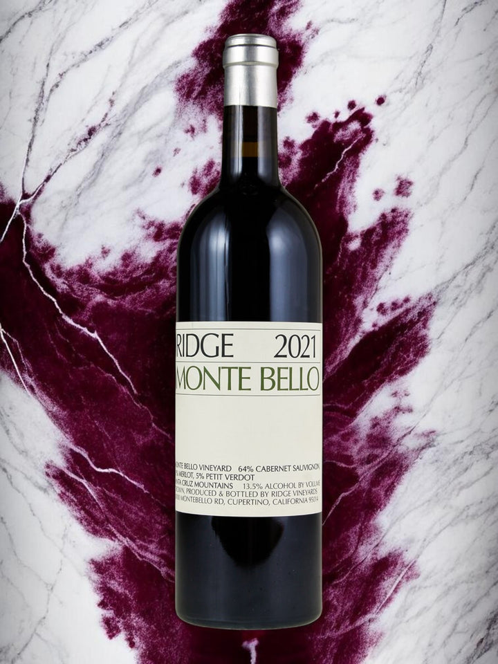 Ridge Monte Bello 2021 — Santa Cruz Mountains, Single-Vineyard Bordeaux Blend
