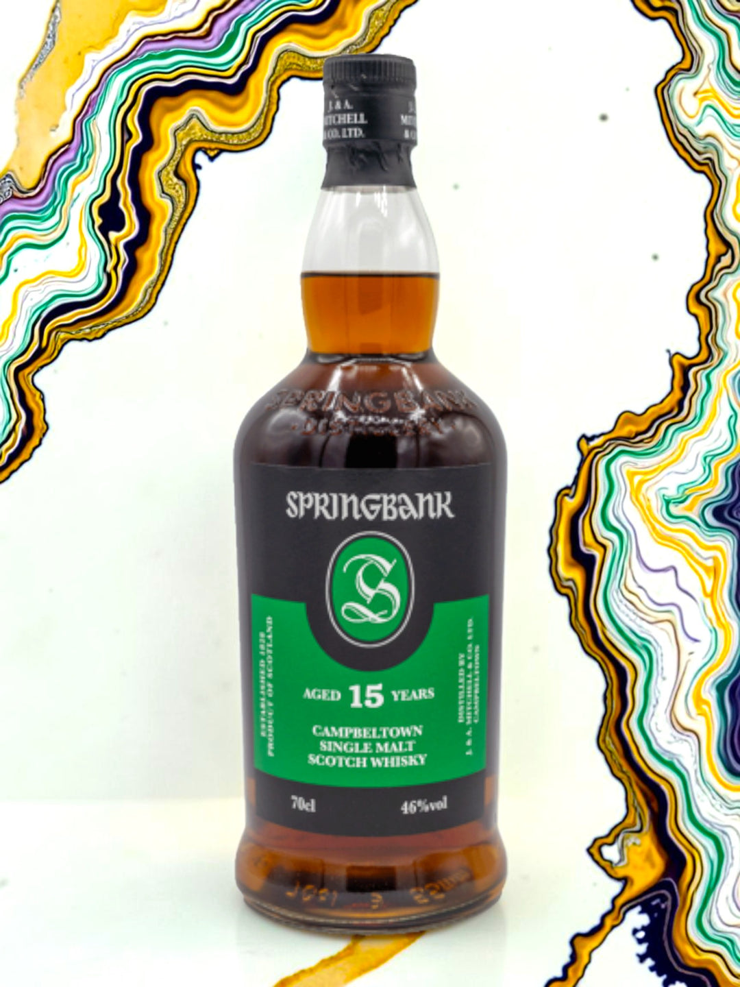 Springbank 15 Year Old Campbeltown Single Malt Scotch Whisky — Sherry-Cask Dominant, 46% ABV