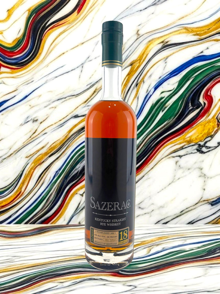 Sazerac 18 Year Old Kentucky Straight Rye Whiskey 2025 Buffalo Trace Antique Collection — 90 Proof, 18 Years 5 Months