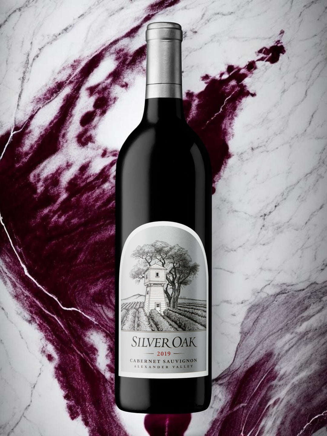 Silver Oak Alexander Valley Cabernet Sauvignon 2019 — Sonoma County, American Oak Aged