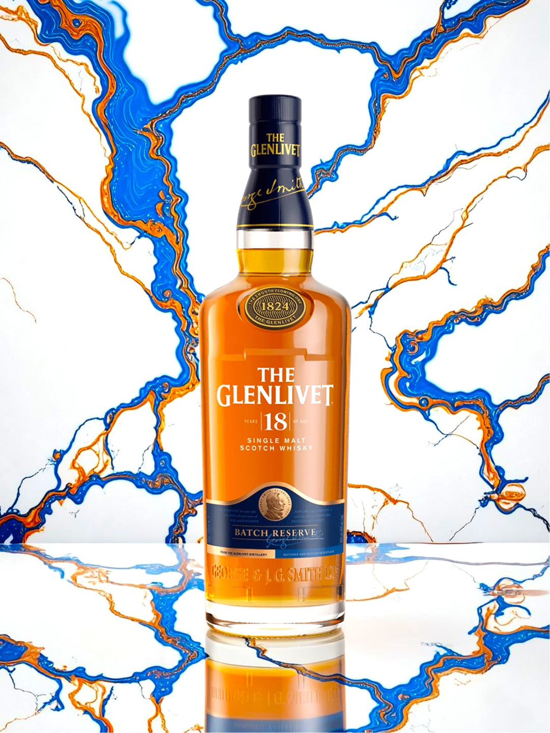 The Glenlivet 18 Year Old Single Malt Scotch Whisky — The Batch Reserve, Speyside
