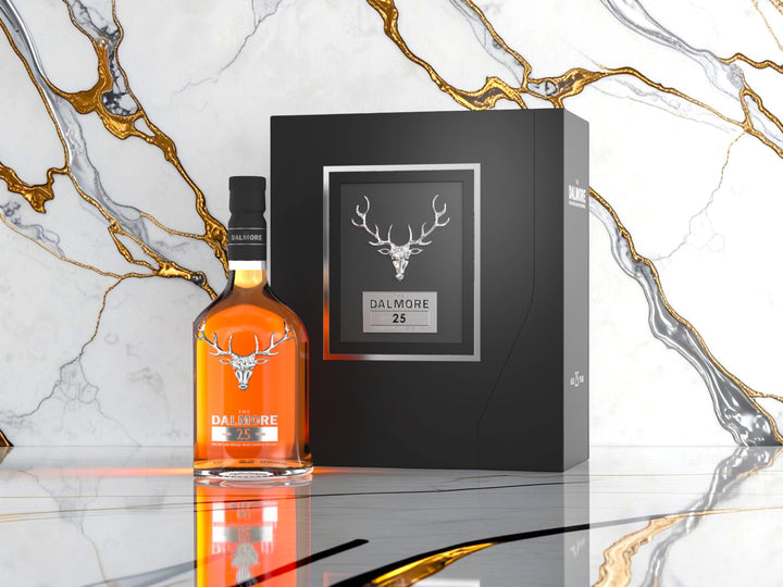 The Dalmore 25 Year Old Highland Single Malt Scotch Whisky — Multi-Cask Sherry and Port Finished, 42% ABV