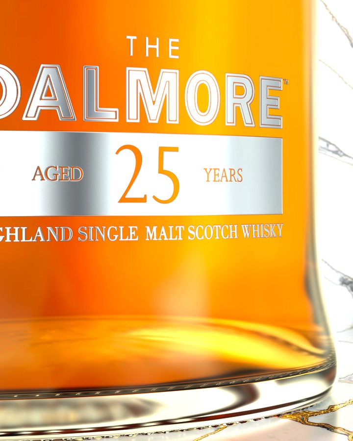 The Dalmore 25 Year Old Highland Single Malt Scotch Whisky — Multi-Cask Sherry and Port Finished, 42% ABV