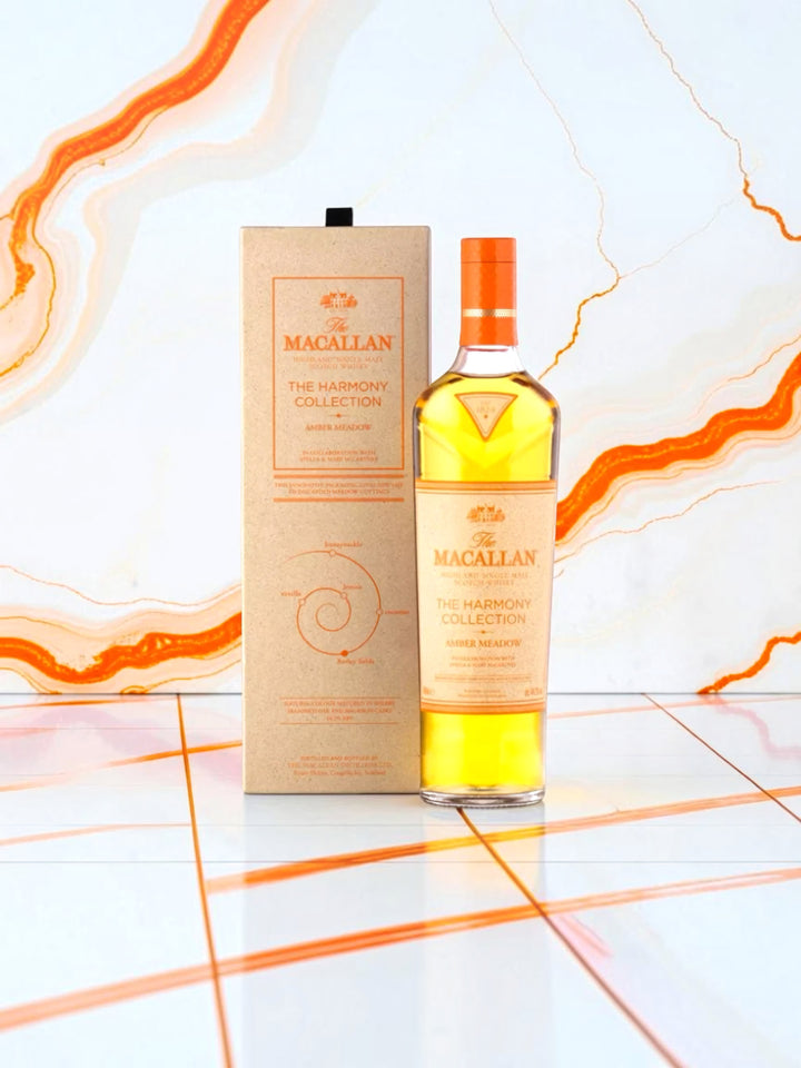 The Macallan Harmony Collection Amber Meadow Highland Single Malt Scotch Whisky — 2023 Travel Retail Release, 80 Proof