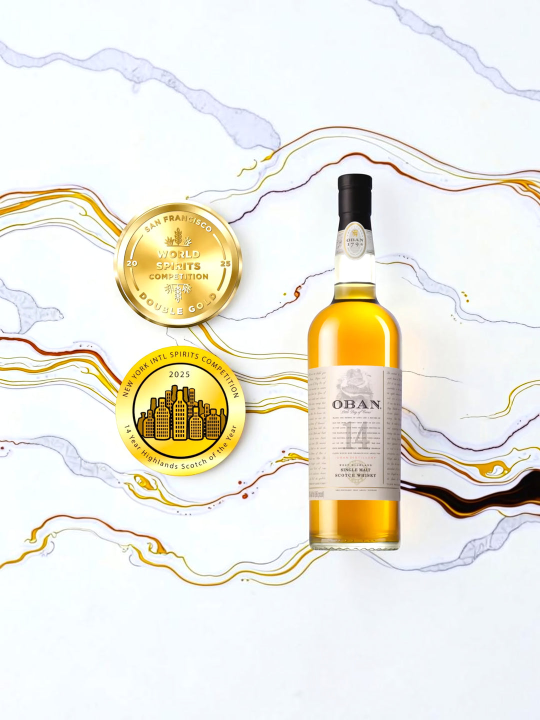 Oban 14 Year Old Single Malt Scotch Whisky — West Highland, 86 Proof
