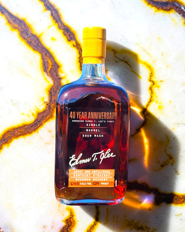 Elmer T. Lee 40th Anniversary Edition Single Barrel Bourbon — Uncut & Unfiltered (2026)