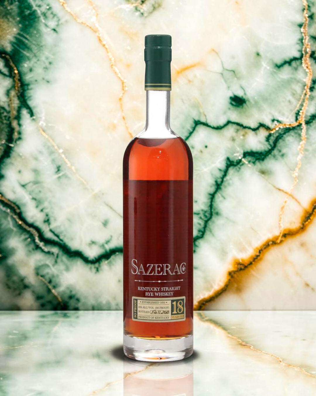 Sazerac 18 Year Old Kentucky Straight Rye Whiskey (2010 Antique Collection)