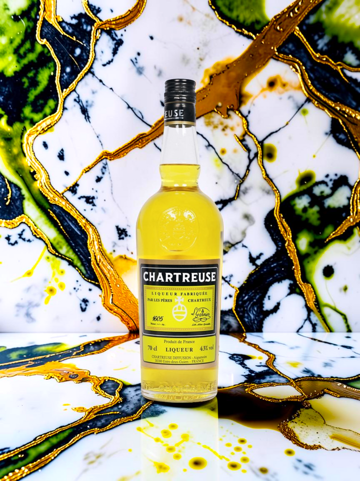 Yellow Chartreuse (Chartreuse Jaune) French Herbal Liqueur — 43% ABV