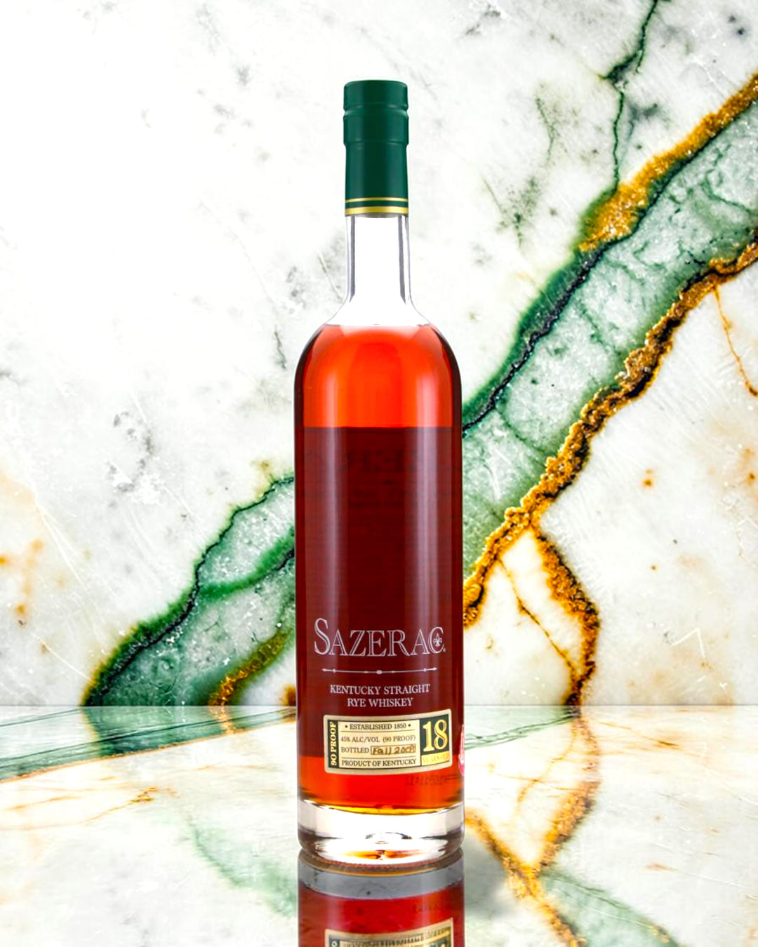 Sazerac 18 Year Old Kentucky Straight Rye Whiskey (2008 Antique Collection)