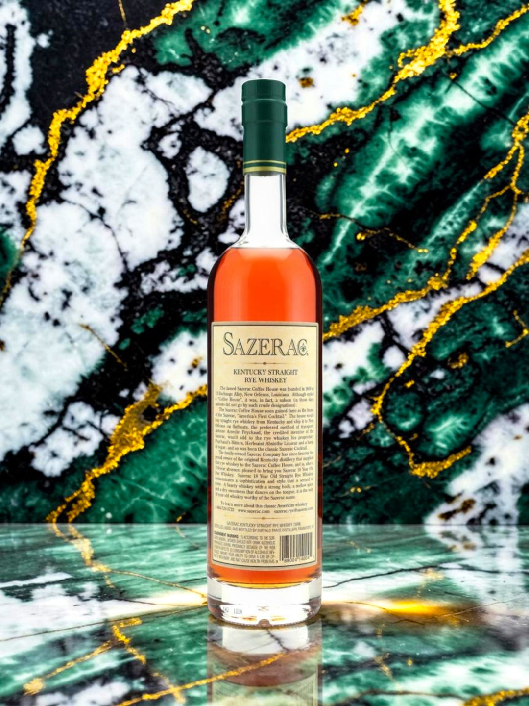 Sazerac Rye 18-Year-Old Kentucky Straight Rye Whiskey (2014 Antique Collection)