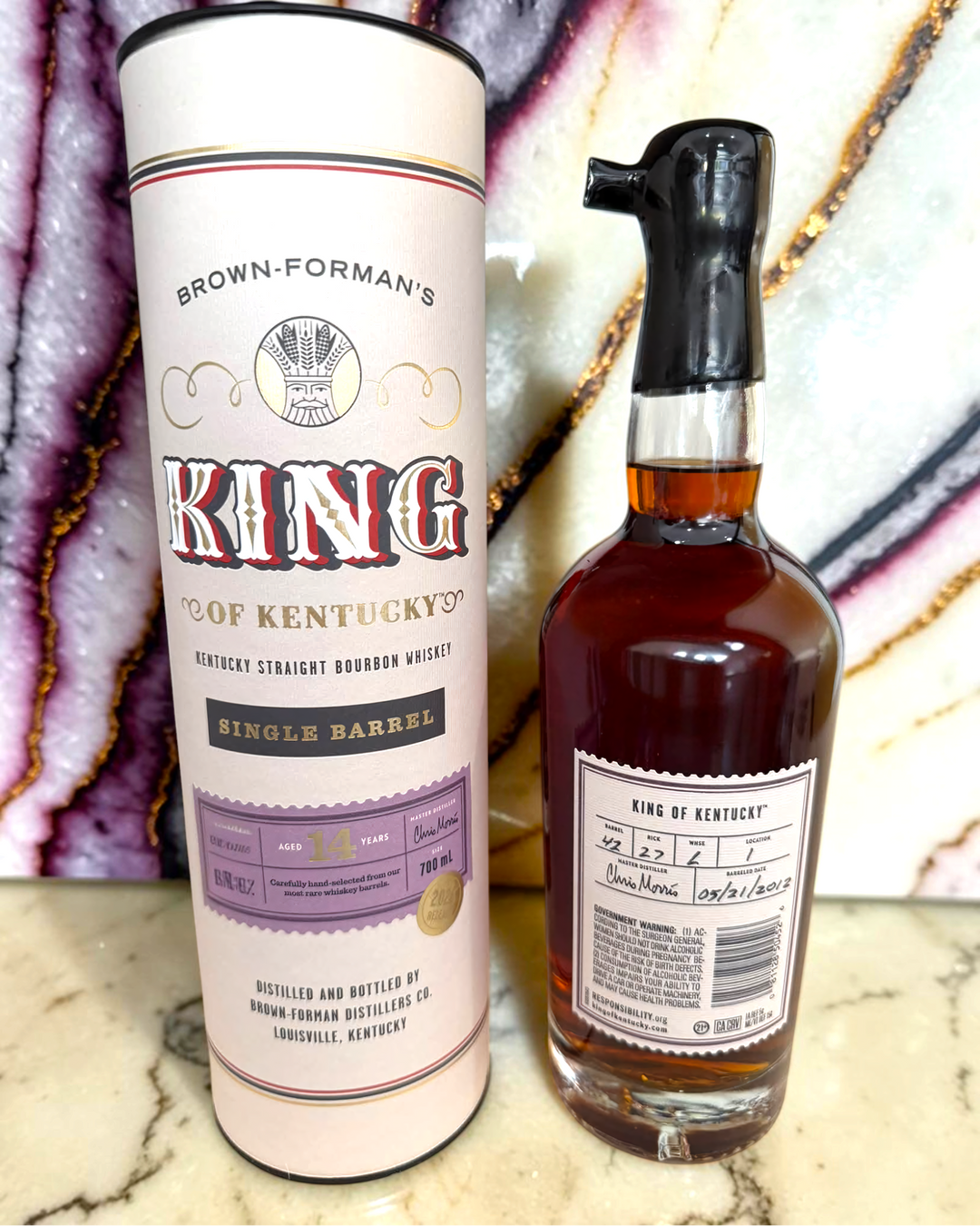 King of Kentucky 14 Year Old Single Barrel Kentucky Straight Bourbon Whiskey — 2026 Release, Brown-Forman