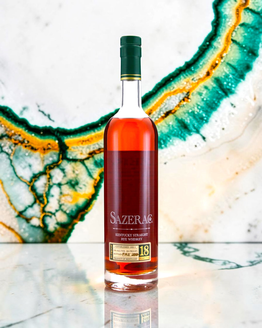 Sazerac 18 Year Old Kentucky Straight Rye Whiskey (2012 Antique Collection)