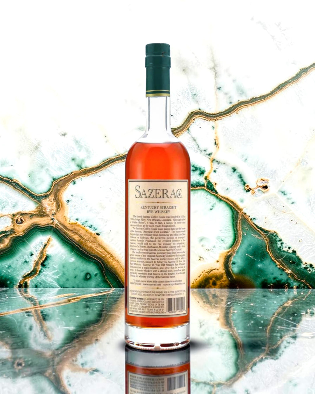 Sazerac 18 Year Old Kentucky Straight Rye Whiskey (2011 Antique Collection)