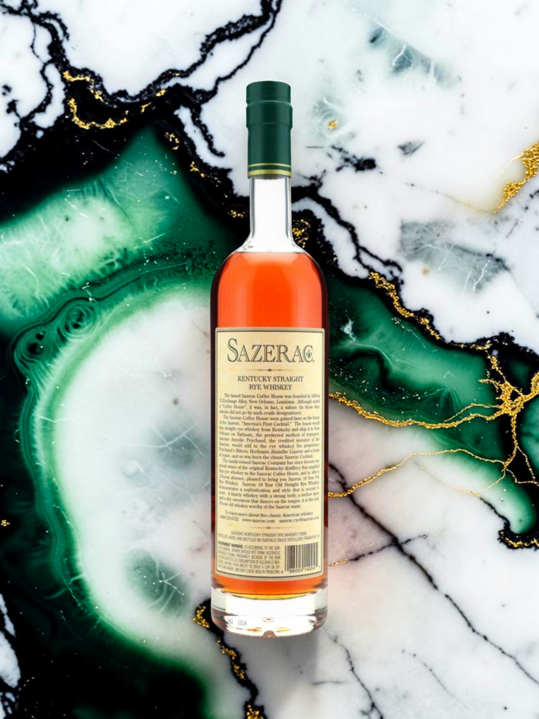 Sazerac Rye 18-Year-Old Kentucky Straight Rye Whiskey (2017 Antique Collection)