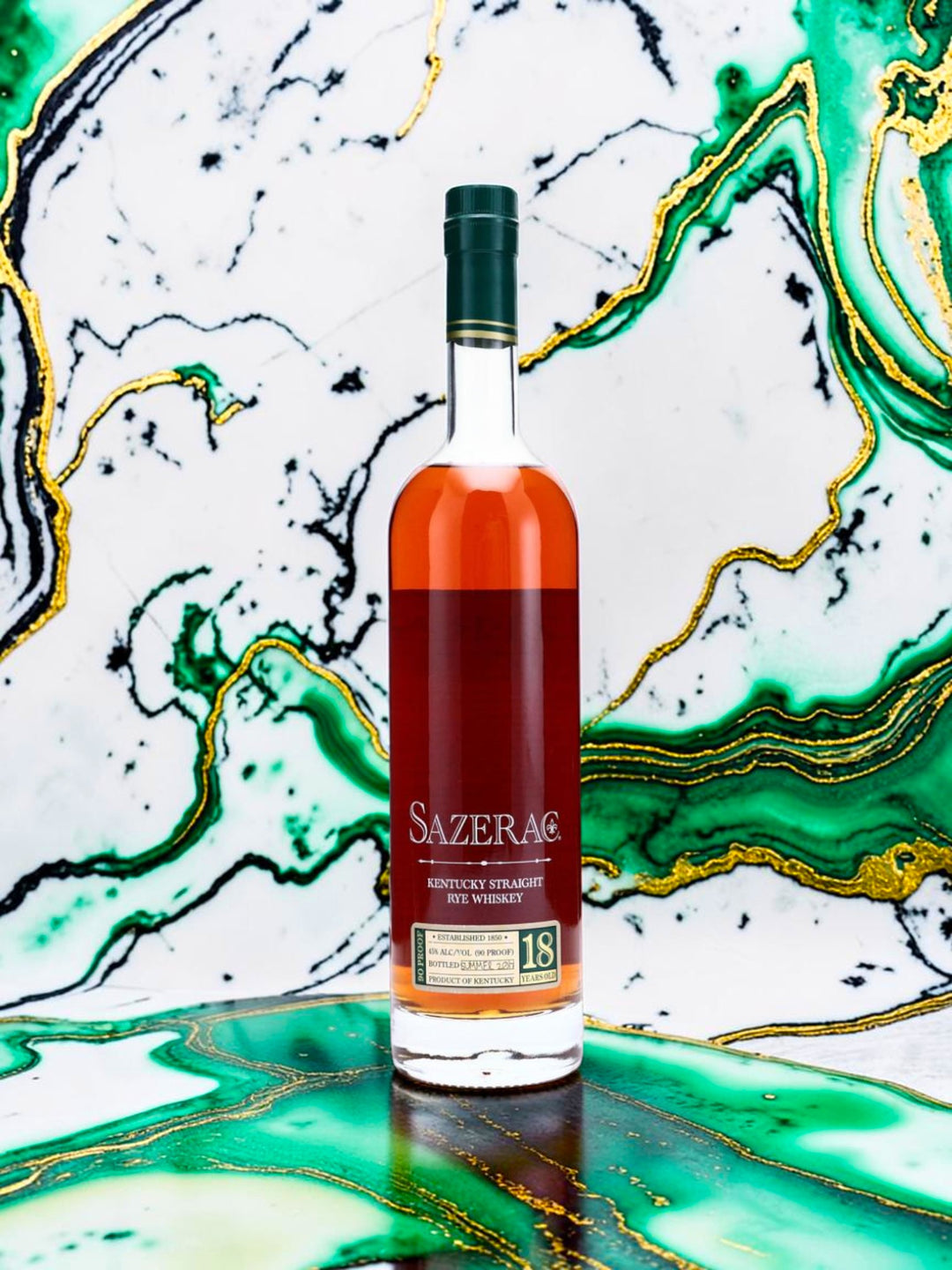 Sazerac Rye 18-Year-Old Kentucky Straight Rye Whiskey (2017 Antique Collection)