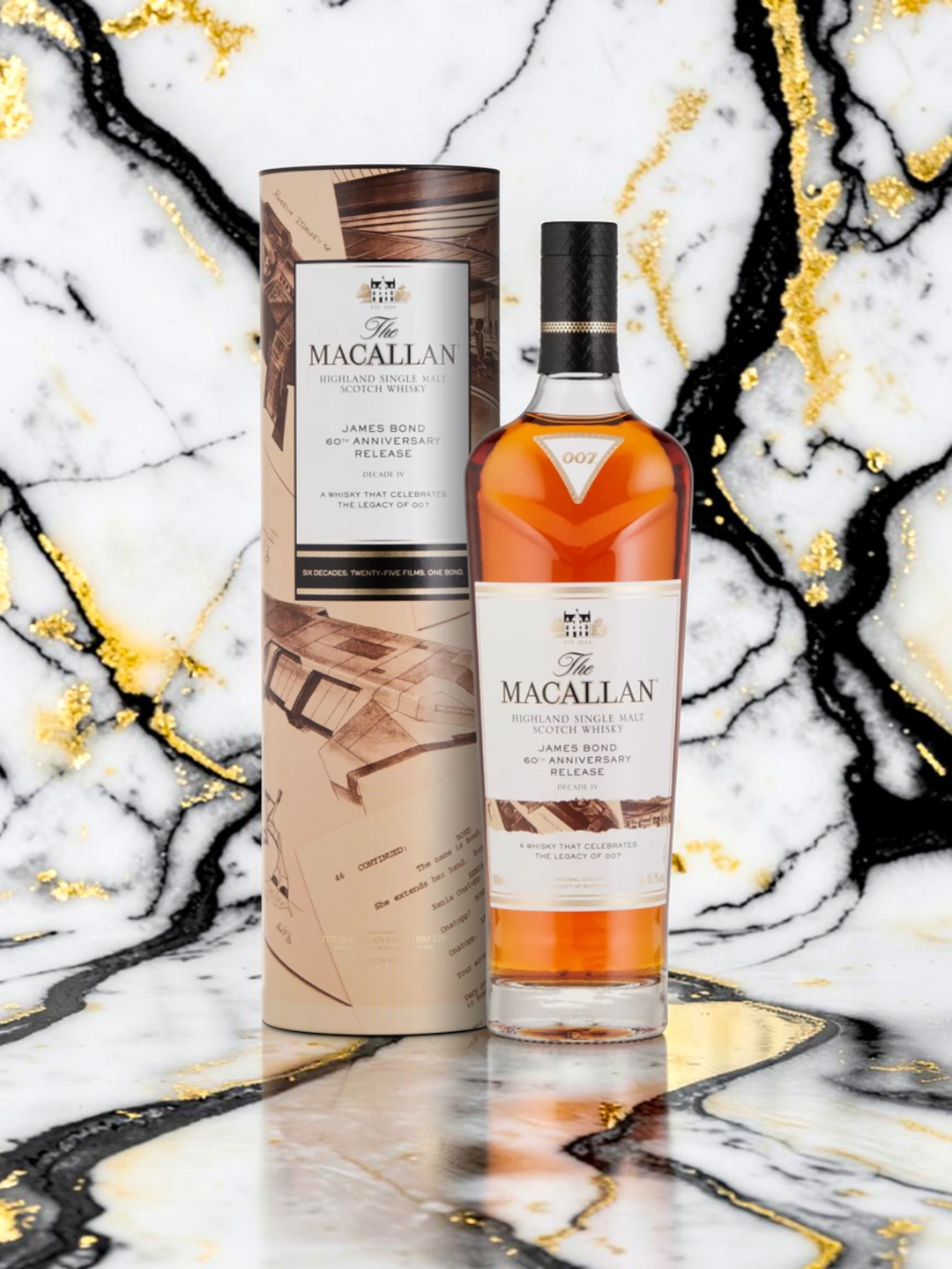 The Macallan James Bond 60th Anniversary Release Decade IV