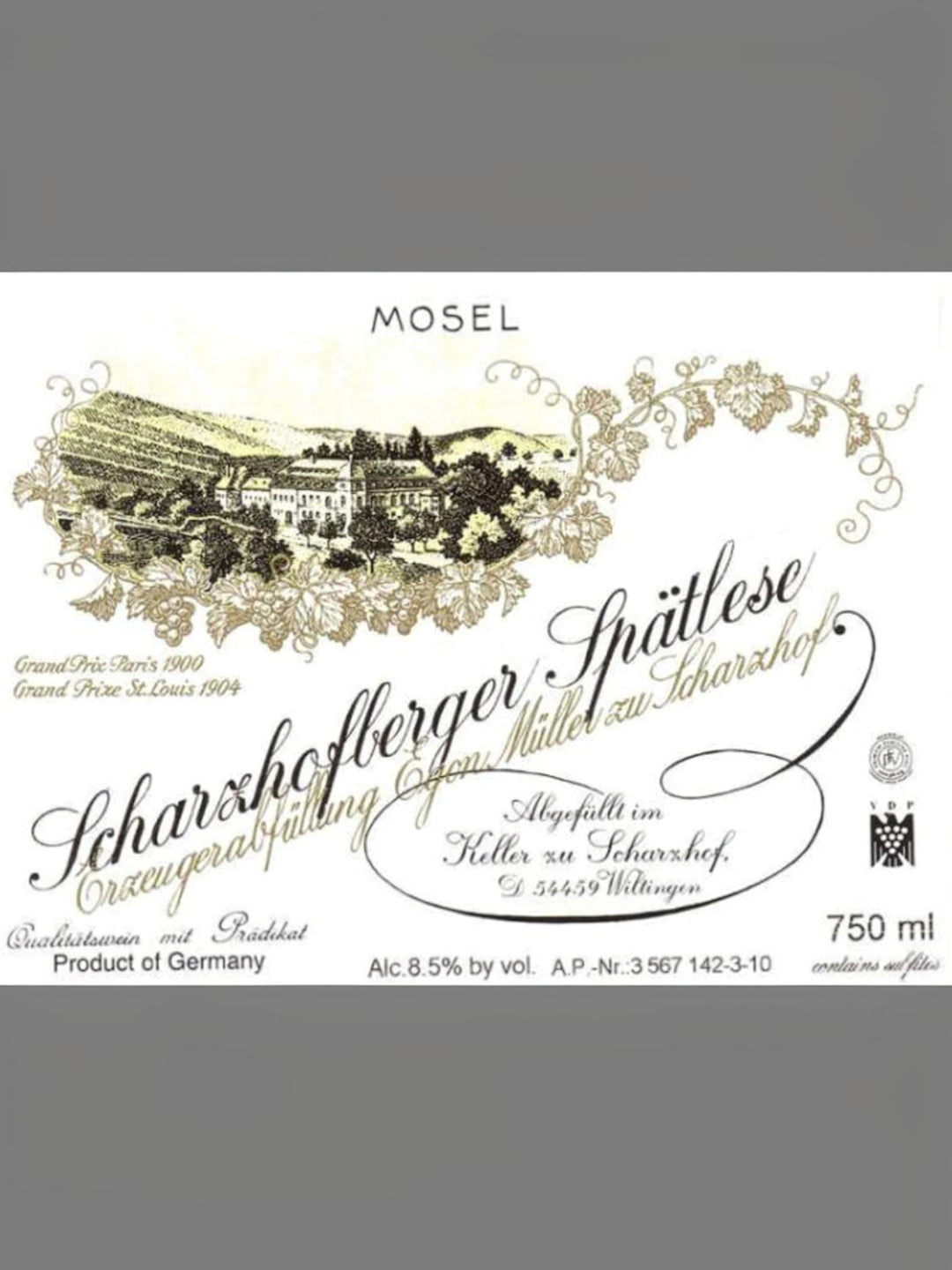 Weingut Egon Müller Scharzhofberger Riesling Spätlese 2024 — Saar, Mosel