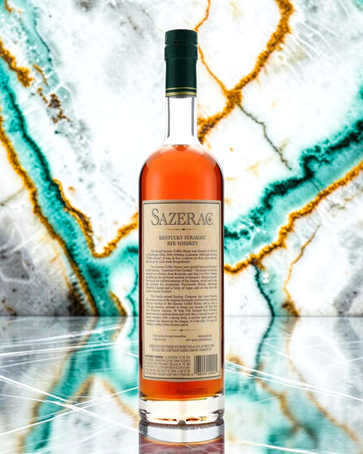 Sazerac 18 Year Old Kentucky Straight Rye Whiskey (2004 Antique Collection)