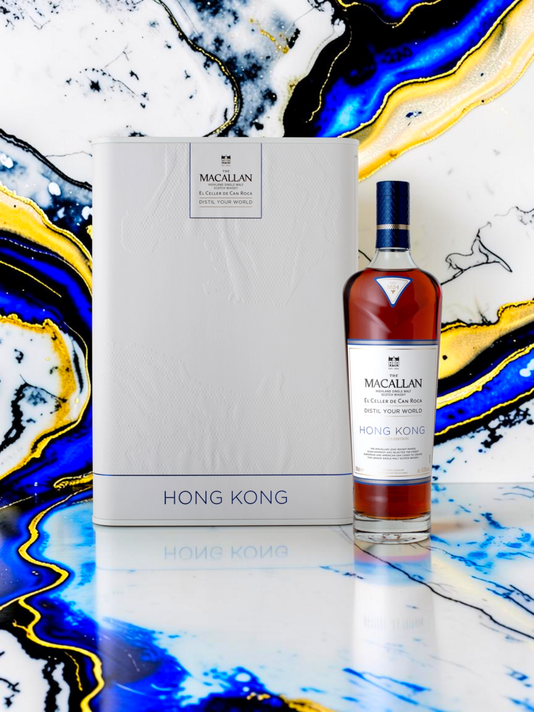 The Macallan Distil Your World Hong Kong Edition Highland Single Malt Scotch Whisky — 4th Release in the Series, 93.6 Proof