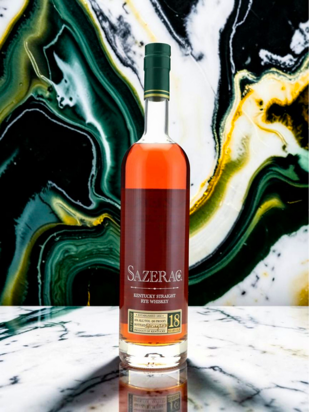Sazerac Rye 18-Year-Old Kentucky Straight Rye Whiskey (2014 Antique Collection)