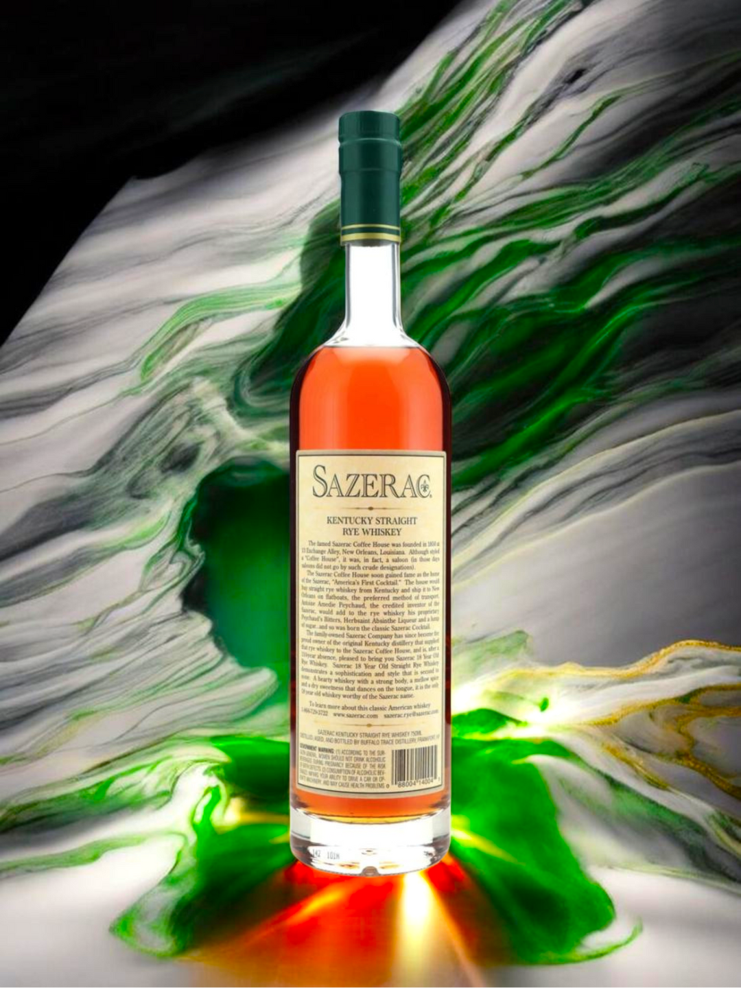 Sazerac 18 Year Old Kentucky Straight Rye Whiskey (2013 Antique Collection)