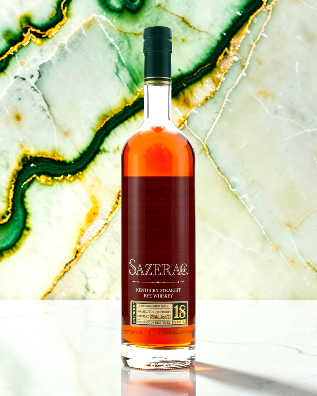 Sazerac 18 Year Old Kentucky Straight Rye Whiskey (2007 Antique Collection)