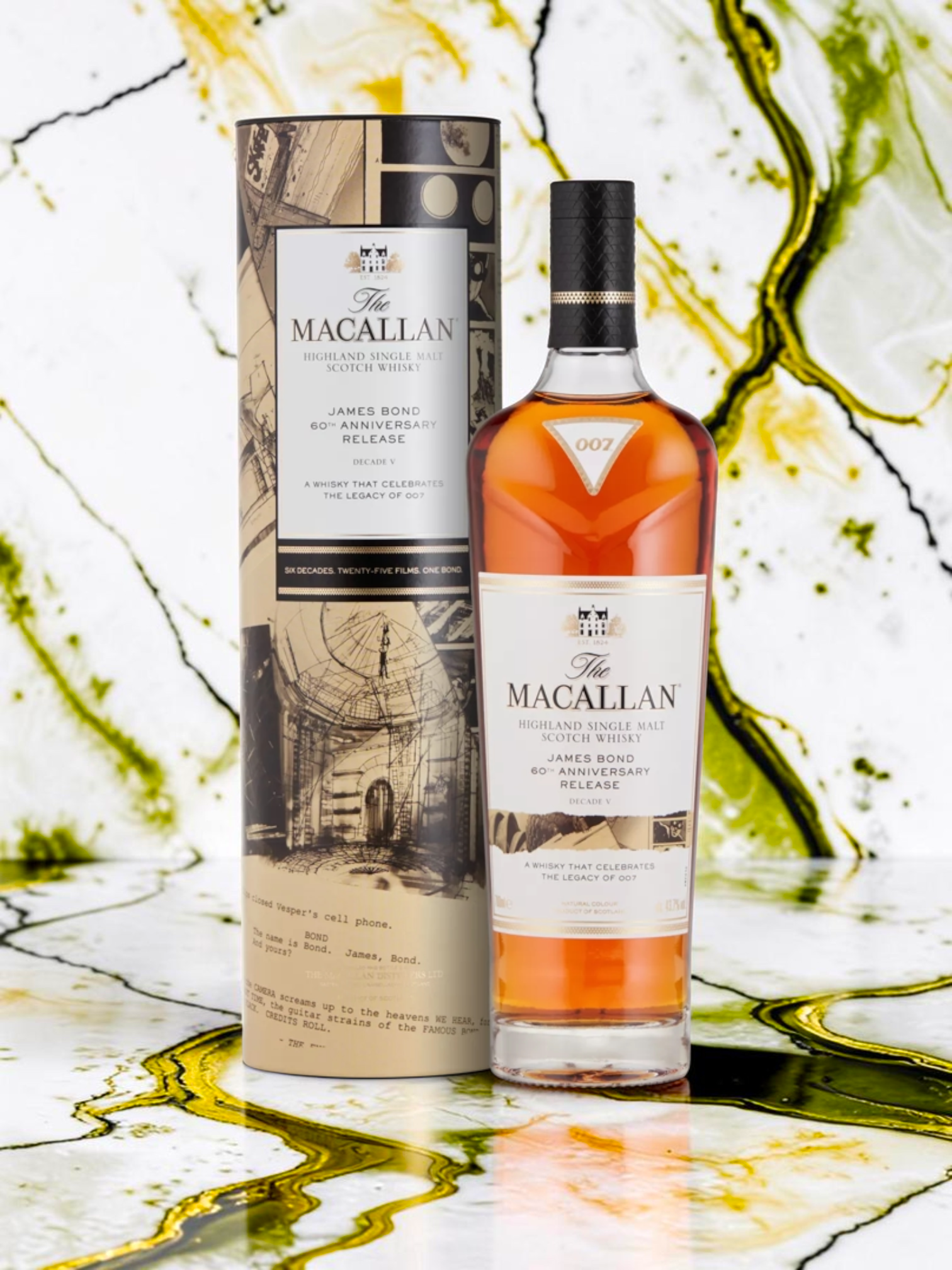 The Macallan James Bond Decade V | Midnight Whiskey