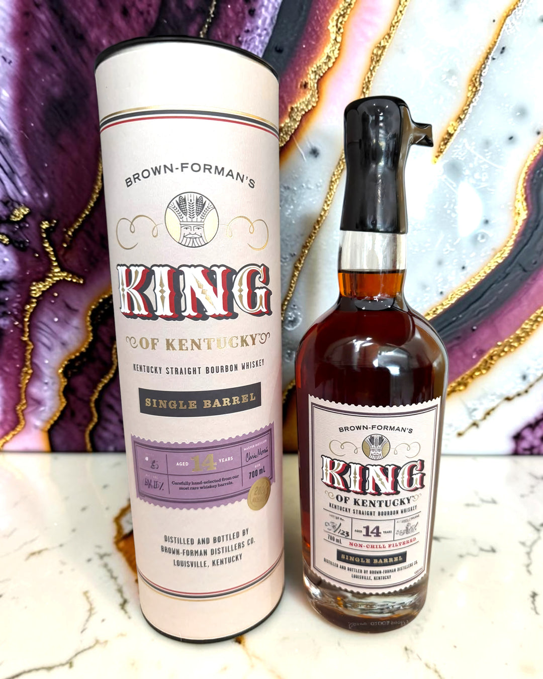 King of Kentucky 14 Year Old Single Barrel Kentucky Straight Bourbon Whiskey — 2026 Release, Brown-Forman