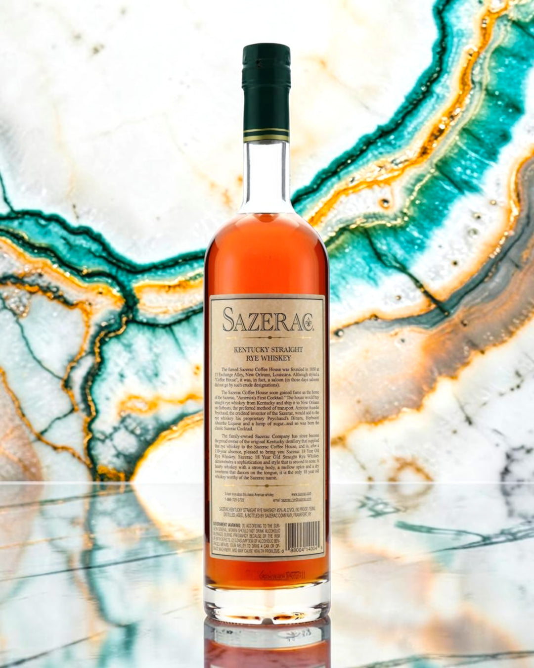 Sazerac 18 Year Old Kentucky Straight Rye Whiskey (2006 Antique Collection)