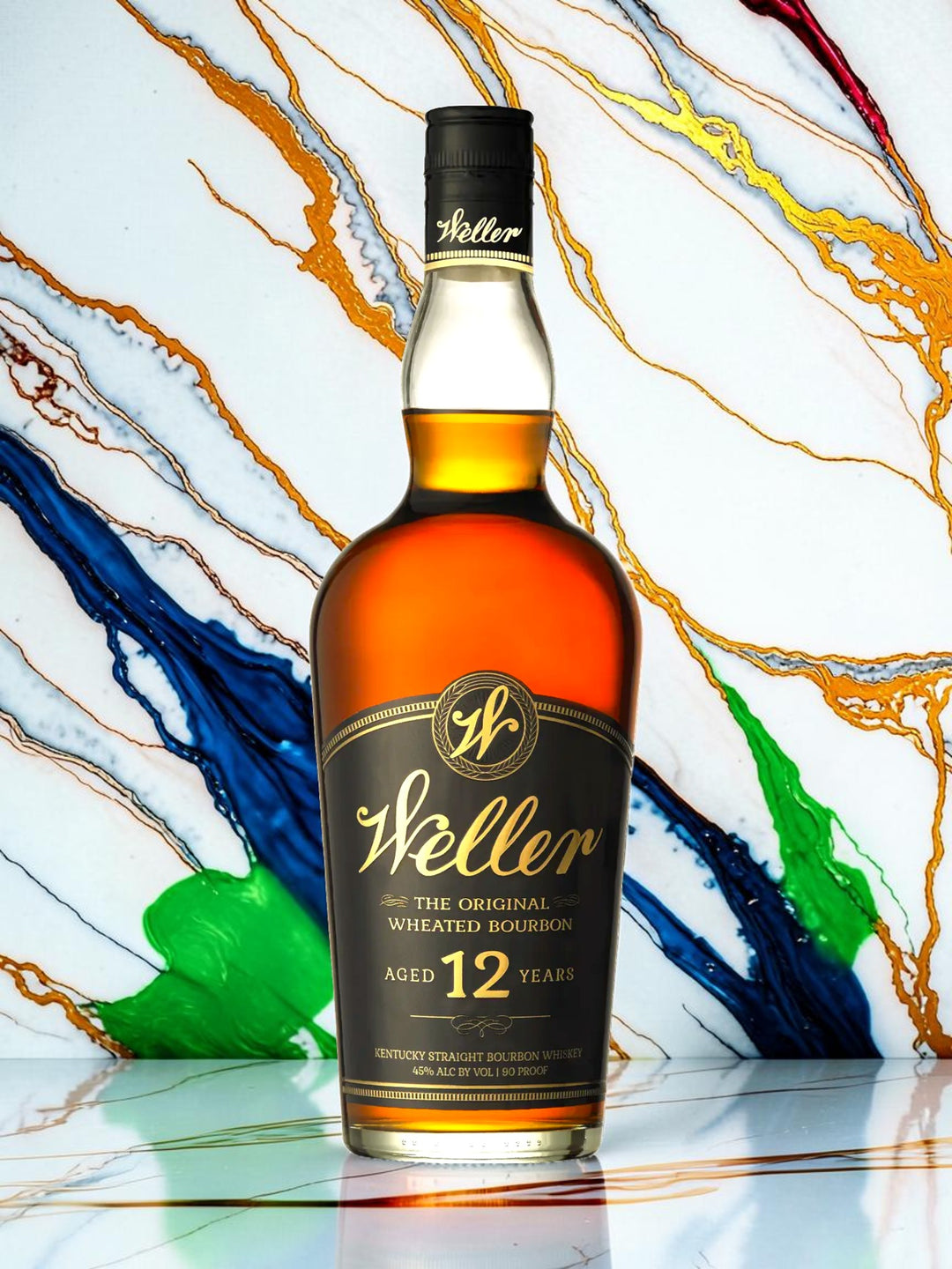 W.L. Weller 12 Year Old Kentucky Straight Bourbon Whiskey — Wheated, 90 Proof, Age-Stated