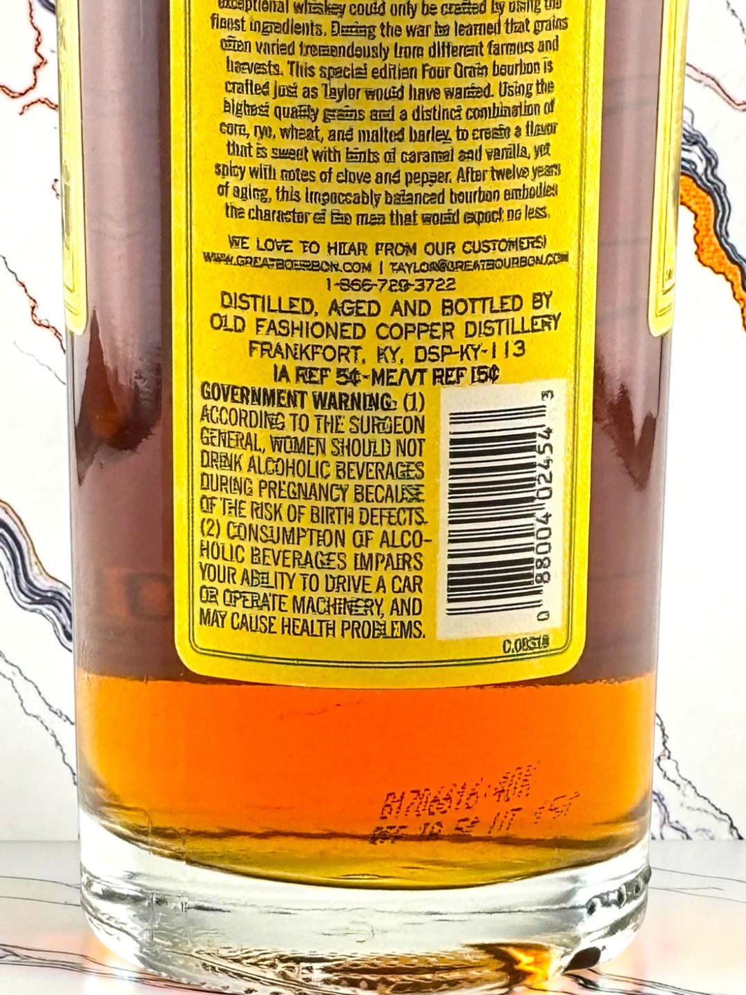Colonel E.H. Taylor, Jr. Four Grain Kentucky Straight Bourbon — 12 Year, 100 Proof