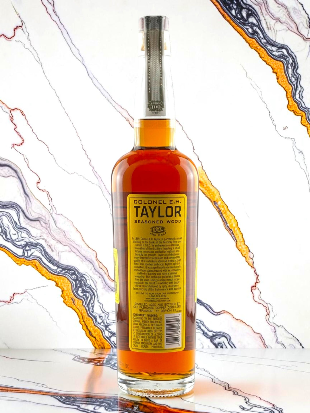 Colonel E.H. Taylor, Jr. Seasoned Wood Kentucky Straight Bourbon — Wheated, 100 Proof